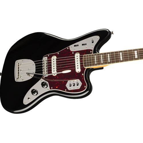 Squier Classic Vibe '70s Jaguar Black Electric Guitar