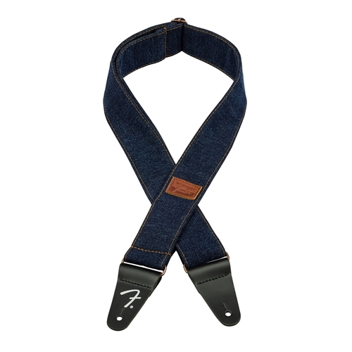 Fender X Wrangler Denim Strap, Dark Indigo