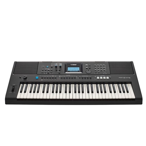 Yamaha PSR-E473 61-Key Black Portable Keyboard