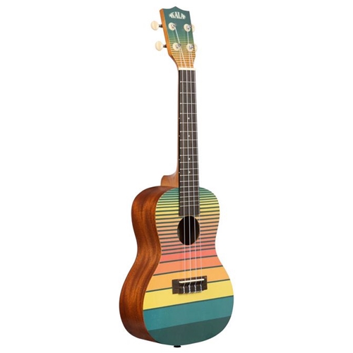 Kala Dawn Patrol Surfboard Concert Ukulele