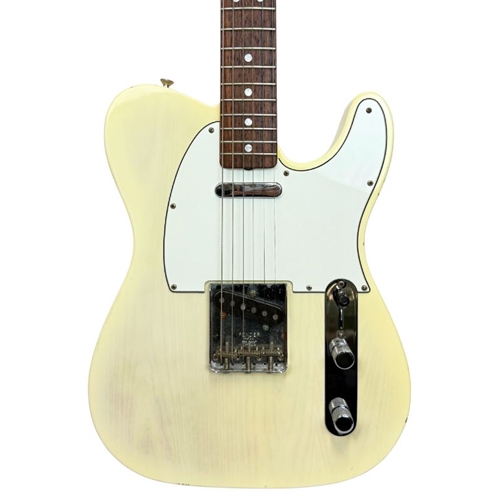 Used Fender AVRI '64 Telecaster Electric Guitar White Blonde With Case