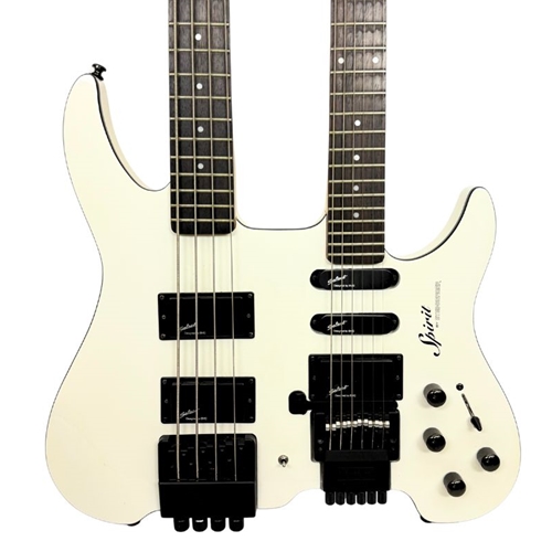 Used Spirit By Steinberger Double Neck Bass/Guitar With Case