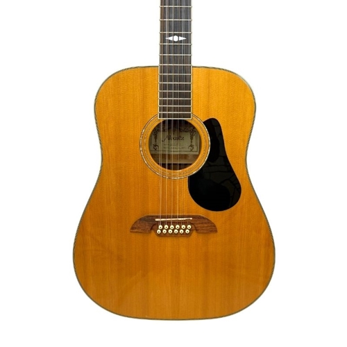 Used Alvarez AD410/12 12 String Acoustic Guitar With Case